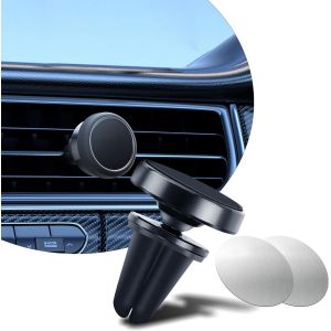 Support de Grille de Ventilation Magn&eacute;tique pour OOONO CO-Driver NO1 / NO2, Support de Voiture Universel &agrave; Rotule 360&deg; pour iPhone 15 14 13 S&eacute;rie 12, Support de Voiture d'alarme de Trafic - Neuf