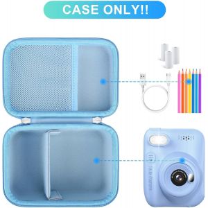 &Eacute;tui De Transport Compatible Avec Appareil Photo &Agrave; Impression Instantan&eacute;e Operhoo/Yorkoo/Gofunly/Chrerna/Aorile Pour Enfants, Violet, Bleu[Z4417] - Neuf