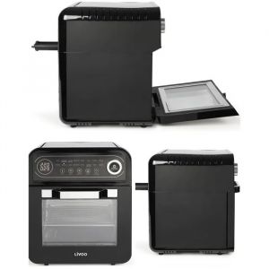 Friteuse sans huile - LIVOO - Air chaud 3 tiroirs - 12 L - 1600 W - 16 programmes - Neuf