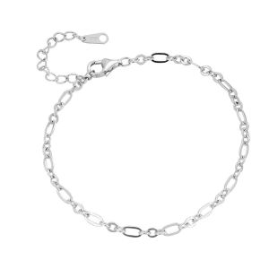 Bracelet Cha&icirc;ne Croix Circulaire, S925 - Neuf