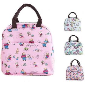 Enfants Isol&eacute; Lunch Pack R&eacute;utilisable Outdoor Voyage Pique-Nique &Eacute;cole Bo&icirc;te &Agrave; Lunch Pliable - Neuf