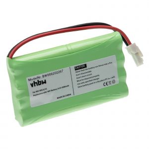 vhbw Batterie remplacement pour Somfy M3 HR15/51, 2400720, 5008956, 5071688 pour motorisation de porte ou portail (800mAh, 9,6V, NiMH) - Neuf