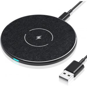 AYU-Chargeur sans Fil 20W Max, Chargeur Rapide sans Fil, Station de Charge sans Fil, Station de Charge inductive Compatible avec iPhone 11/12/13/14/15/Samsung Galaxy S23/S22/S21/S20/S10. - Neuf