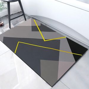 KAL-Tapis De Bain Antidérapant Absorbant, Tapis De Douche Et Salle De Bain Doux, Absorbant Tapis Moelleux (40×60Cm) - Neuf