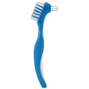 Paquet de 12 brosse pour proth&egrave;ses dentaires Brosse de nettoyage de proth&egrave;se dure Brosse &agrave; fausses dents Brosse &agrave; dents-yu - Neuf