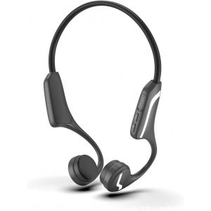 &Eacute;couteurs De Sport Bluetooth, Design Ouvert, Conduction Osseuse Bluetooth 5.0 Sans Fil Avec Microphone, R&eacute;duction Du Bruit, Design Lumineux Pour Marche/Jogging, Ainsi Que Le Cyclisme (Noir) - Neuf