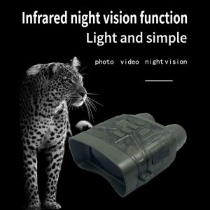 Lunettes De Vision Nocturne CaméRa De Chasse Binoculaire Infrarouge 4k 36mp Haute Clarté Jour Et Nuit Double Usage 3.0 Pouces - Neuf