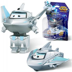 ERYI-Jouets Transformer Traver, Figures D'Action 2 En 1, Jouet Robot Avion 5Cm, Jouet Transformateur Pour Garçons Et Filles À Partir De 3 Ans, Silver - Neuf