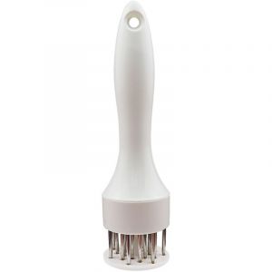 Outil De Marteau Blanc En Acier, Aiguille Tranchante, Outils De Cuisine, Idéal Pour Les Tendres/Barbecues/Marinades/Porc/Agneau/Steak, Accessoire De Rangement De Cuisine - Neuf