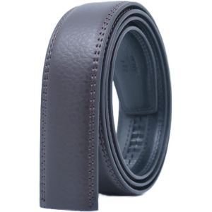 Tianyi-Ceinture Homme En Cuir Automatique À Cliquet Sans Trous 35 Mm De Large Sans Boucle - Neuf