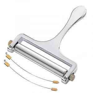 Trancheuses à fromage en acier inoxydable robustes 2 fils supplémentaires inclus - Neuf