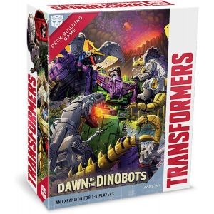 Chenquansarl-Jeu De D&eacute;veloppement De Pioche Transformers Extension Dawn Of The Dinobots &iquest; &Agrave; Partir De 14 Ans, 1 &Agrave; 5 Joueurs, 45 &Agrave; 90 Minutes - Neuf