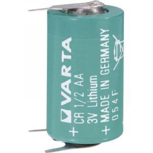 Varta - Pile Sp&eacute;ciale Cr 1/2 R6 (aa) Slf Lithium 6127-slf Picots &agrave; Souder En U 3 V 970 Mah 1 Pc(s) - Neuf
