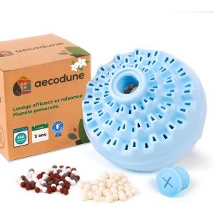 KGABERY-2 Ans De Lessive Ecologique Economique-240 Lavages-Boule De Lavage Machine A Laver-Perles De Linge Lessive Poudre Naturelle Zero Dechet-Lessive Hypoallergenique Jasmin-Anti Calcaire - Neuf