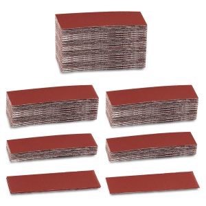 Lot de 100 bandes de papier abrasif pour ponceuse de détail 8,9 x 3,1 cm,bandes auto-agrippantes grain 600,recharges de papier abrasif pour ponceuse de détail pour bricolage,travaux - Neuf