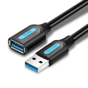 JGD-C&acirc;ble Rallonge USB 3.0 1,5M C&acirc;ble Extension 5Gbps M&acirc;le A vers Femelle A, Compatible avec Clavier, Souris, Cl&eacute; USB, Hub USB, Disque Dur Externe, Imprimante, Scanner, Appareil Photo, Webcam - Neuf