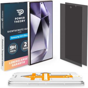 LORANKA-Lot de 2 films de protection d'&eacute;cran en verre pour Samsung Galaxy S25 Ultra - Avec verre 9H - R&eacute;sistance &agrave; la rupture - Installation sans bulles et installation rapide - Neuf