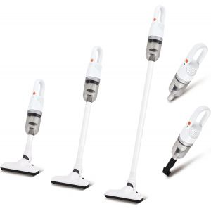 VornixorSarlshopAspirateur Laveur sans Fil, 12000Pa/400W/35Min Puissant &Eacute;lectriques Autonomie Aspirateur Balai, Tr&egrave;s Silencieux Aspirateur avec Brosse &agrave; Sol Anti-Tangle, pour Sols Durs/Tapis/Poils d - Neuf