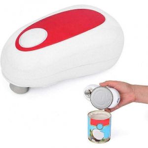 Ouvre-Boîte Électrique,Ouvre-Bocaux Automatique One Touch,Bocaux Et Récipients Ouverts Multifonctions Pour Toutes Les Boîtes De Conserve Pour Bocaux Et Récipients En Verre Ouvre-Boîte Automatique - Neuf