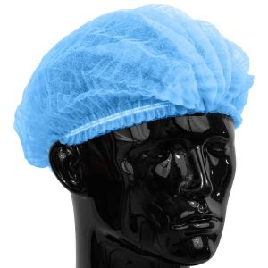 Jetable Cheveux Caps - 100 Count (Bleu) - Neuf