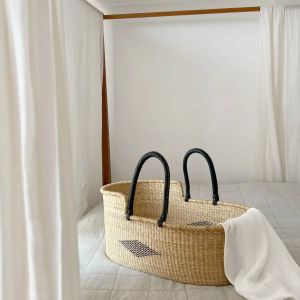 Couffin En Herbe &Agrave; &Eacute;l&eacute;phant Avec Matelas - Diamond - Neuf