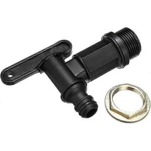 Robinet pour réservoir en plastique 1000 l, adaptateur pour réservoir d'eau IBC, adaptateur pour tuyau d'arrosage, pour récupérateur d'eau de pluie, réservoir de carburant (cuivre) - Neuf