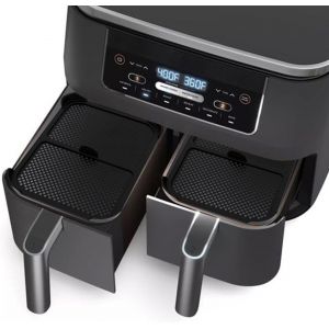 2 Pièces Protections Anti-éclaboussures Accessoires pour Air Fryer Ninja, Silicone Air Fryer Accessoires compatible avec Ninja Foodi AF400 AF451 DZ401, Contre Les Projections de Graisse - Neuf