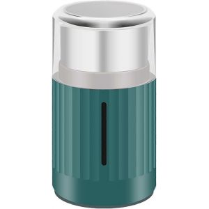 Moulin &Agrave; Caf&eacute; &Eacute;lectrique Vert, Grande Capacit&eacute;, En Acier Inoxydable, 200 W, Pour &Eacute;pices, Noix, Haricots Et Herbes S&egrave;ches. - Neuf