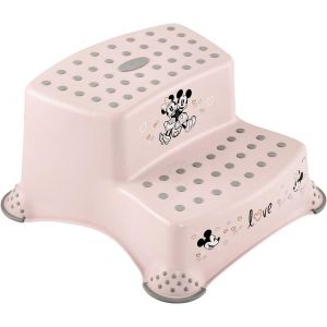 SUBZONAL-Marchepied &agrave; 2 Marches, De 3 &agrave; 14 Ans, Antid&eacute;rapant, Igor, Nordic Pink - Neuf