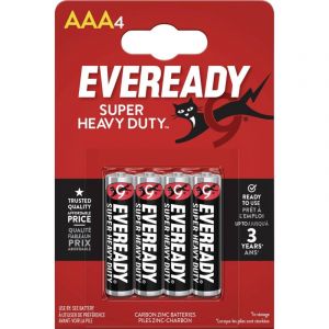 Eveready Shd Pile Lr3 (aaa) Carbone-zinc (saline) 1.5 V 4 Pc(s) W759633 - Neuf