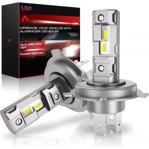 YUJTG-h4 LED,20000LM 6500k Cold White Brighter High Power h4 Led Bulbs,1:1 Mini Size 12V IP68 Plug And Play,2 h4 Led - Neuf