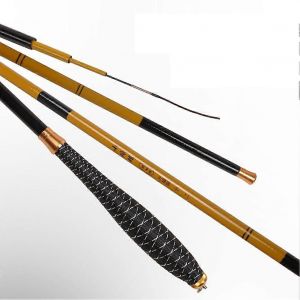 Canne A Peche A La Carpe Ultra Fine En Carbone De 2,7 A 6,3 M, Portable, Legere Et Robuste, De 4,8 M - Neuf