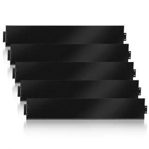 Cl&ocirc;ture De Pelouse Flexible Bordure De Jardin Bordure De Pelouse Bordure De Gazon Galvanis&eacute; M&eacute;tal 100x15cm 30m - Neuf