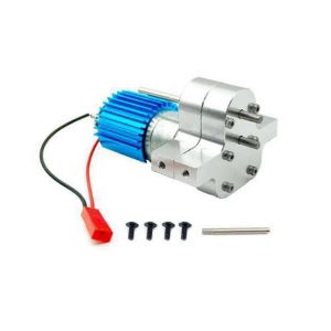 Moteur de r&eacute;duction de bo&icirc;te de vitesses portable en m&eacute;tal 370 avec dissipateur de chaleur camion pick-up de bande dessin&eacute;e bo&icirc;te de vitesses adaptative ass - Neuf