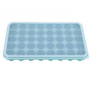 Hjlian Moule A Glacons En Silicone 40 Grilles Avec Couvercle Amovible, Accessoires De Cuisine, Vert - Neuf