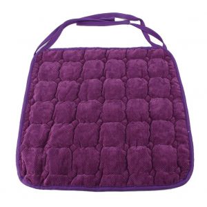 Hjlian Coussin De Chaise En Coton Lavable, Decoration Pour La Maison, Le Bureau Ou La Chambre A Coucher (Violet) - Neuf