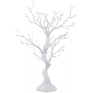 Arbre De Décoration De Table De Mariage Simulé, Arbre De Souhaits De Mariage Amovible, Arbre De Décoration De Table De Mariage, Sapin De Noël, Idée De Anniversaire Halloween, Blanc - Neuf