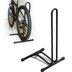 Asfasfq-Support De Sol Autoportant Pour V&eacute;lo - Support De Stationnement Vertical Pour V&eacute;lo De Montagne, V&eacute;lo De Route, V&eacute;lo Avec Diam&egrave;tre De Roue Maximum 73,6 Cm&iquest; - Neuf