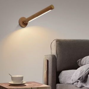 Veilleuse Murale Led À Piles Avec Boule Magnétique Rotative À 360 Degrés, Intensité Variable En Continu, Lampe Murale Sans Fil Pour Chambre À Coucher, Salle De Bain, Toilettes, Escaliers - Neuf