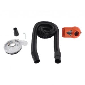 XYONG Kit de protection anti-poussiere pour meuleuse a sec, meuleuse d'angle oblique, accessoires pour outils electriques, disque a lamelles de 4 pouces - Neuf