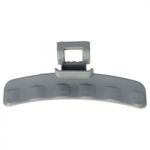 Trgriff Kompatibel Mit Samsung Wf0804y8e,/Xee,/Xef Waschmaschine Kunststoff Grau - Neuf