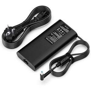 150W 19.5V 7.7A Chargeur Ordinateur Portable Compatible Avec Hp Omen 15 17 Pavilion Gaming 15 17 Zbook Studio 15 G3 G4 G5 G6/Elitebook 1050 G1 Séries L32661-001 Tpn-Ca11 Tpn-Da09 Adaptateur[Z1285] - Neuf