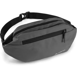 CAUC-Sac Banane Femme Homme Sacoche Banane avec Multi-Poches Unisexe Ville Confortable Sac Etanche Réglable Ceinture pour Sport Cyclisme Gym Balade Voyage Randonnée Activités de Plein Air - Neuf