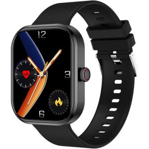 Montre Connectée Femme Homme Avec Appels Bluetooth,2.01¿ Smartwatch Avec Spo2,Sommeil Moniteur,Fréquence Cardiaque,Modes Sportifs,Etanche Ip67 Montres De Sport,Montre Pour Android Iphone,Noir - Neuf