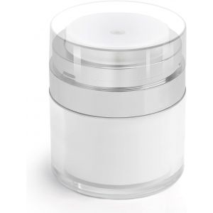 Pot Cosmétique Airless 30ML-Contenant Vide en Plastique pour Maquillage,Crème,Échantillons,Poudre-Sûr et Pratique pour le Voyage - Neuf