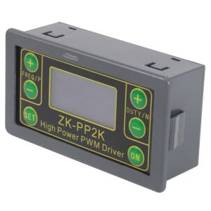 ZK-PP2K PWM DC 3.3-30V 12V 24V R&eacute;gulateur de vitesse de moteur 8A 150W R&eacute;glable LED Gradateur Pulse - Neuf