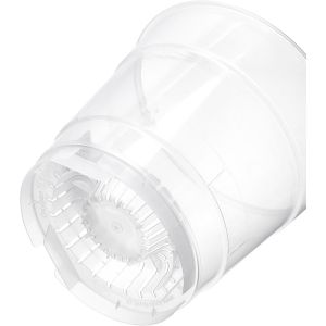 Pots Horticulture Ronds Transparents Pots Pour Culture De Plants De Plantes Et Fleurs Gd-0024 (10 Pi&egrave;ces Transparent,&iquest; 12cm H 10,5cm) - Neuf