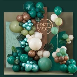 AYUHR-Lot de 140 guirlandes de ballons bleu marine et doré, ballons bleu marine, décorations de fête prénatale, décorations de mariage - Neuf
