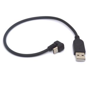 Tomost Câble de chargement USB de type C 180 degrés en forme de U USB-C vers USB A mâle C Câble de synchronisation et de chargement Câble de jeu Extension de convertisseur Powerline (30 cm) - Neuf