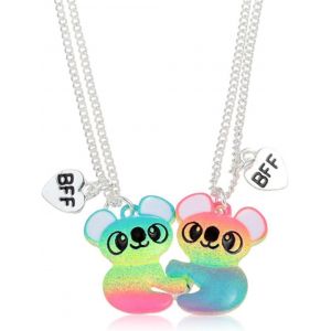 Kal-Collier D'amitié Pour 2 Fille, 2pcs Collier Bff Pour 2 Fille Magnétique Collier Meilleure Amie Meilleur Collier D'ami Collier Soeur Meilleur Ami Fille Graduation Anniversaire De Noël - Neuf